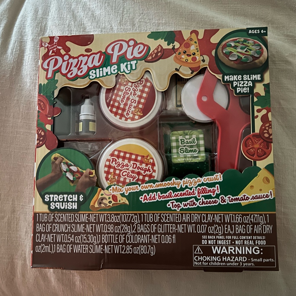 Pizza Slime for Creative Play